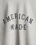 Men's French Terry Crew American Made - Ash Heather